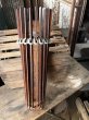 画像14: Primitives Antique Wooden Drying Rack Empire Dry Bar (M490) (14)