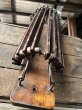 画像13: Primitives Antique Wooden Drying Rack Empire Dry Bar (M490) (13)