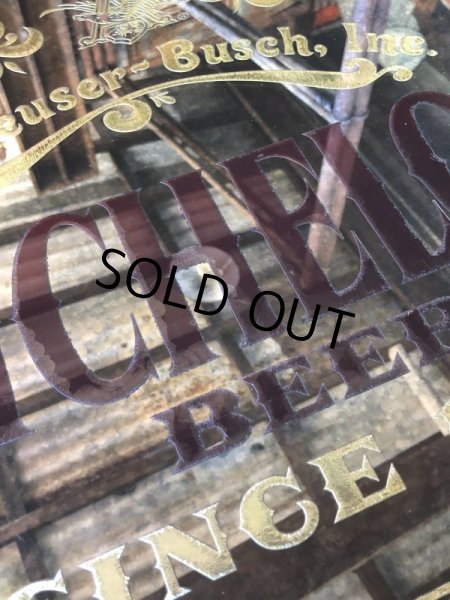 画像7: 80s Vintage Anheuser-Busch Michelob Beer Bar Display Mirror Sign (M492) (7)