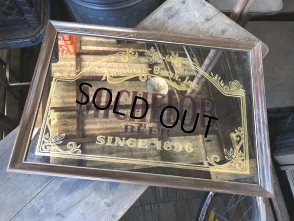画像2: 80s Vintage Anheuser-Busch Michelob Beer Bar Display Mirror Sign (M492) (2)