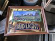 画像2: 90s Vintage BUDWEISER Bud Light Chicago Cubs Sunlit Wrigley Field Bar Pub Mirror Sign (M493) (2)