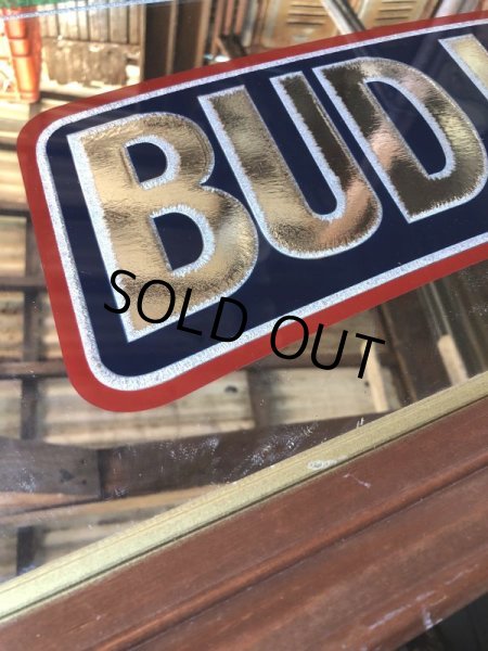 画像13: 90s Vintage BUDWEISER Bud Light Chicago Cubs Sunlit Wrigley Field Bar Pub Mirror Sign (M493) (13)