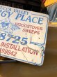 画像5: Vintage Advertising YUCCA VALLE ENERGY PLACE Store Display Wood Sign (M499) (5)