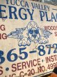画像4: Vintage Advertising YUCCA VALLE ENERGY PLACE Store Display Wood Sign (M499) (4)