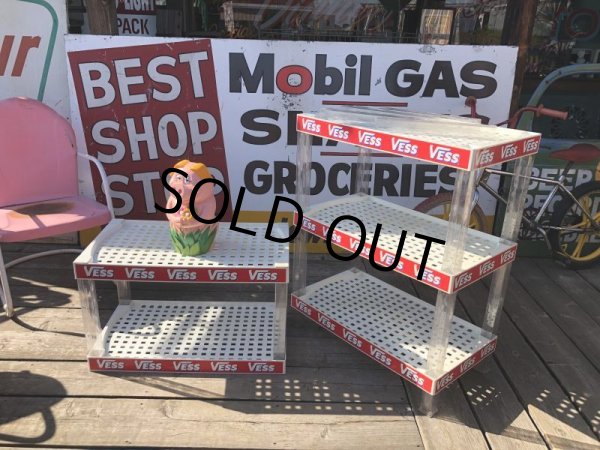 画像31: Vintage Advertising VESS Hard Plastic Store Display Shelf Rack (M500) (31)