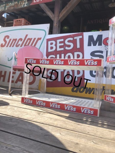 画像19: Vintage Advertising VESS Hard Plastic Store Display Shelf Rack (M500) (19)