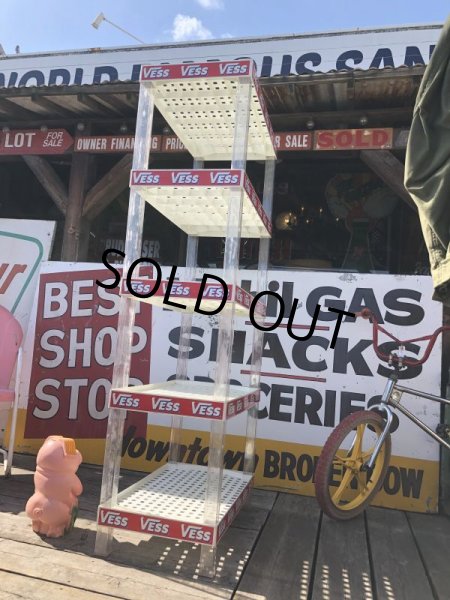 画像28: Vintage Advertising VESS Hard Plastic Store Display Shelf Rack (M500) (28)