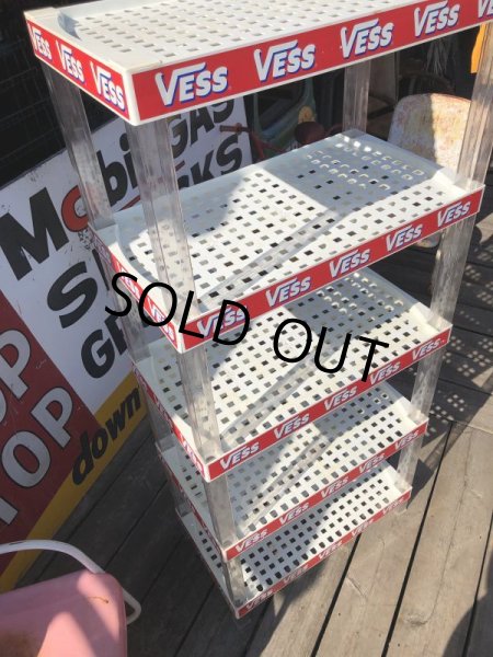 画像8: Vintage Advertising VESS Hard Plastic Store Display Shelf Rack (M500) (8)