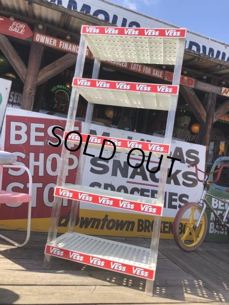 画像7: Vintage Advertising VESS Hard Plastic Store Display Shelf Rack (M500) (7)