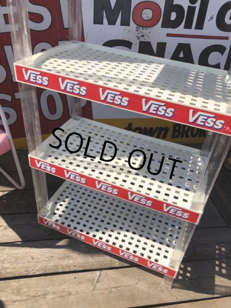 画像10: Vintage Advertising VESS Hard Plastic Store Display Shelf Rack (M500) (10)