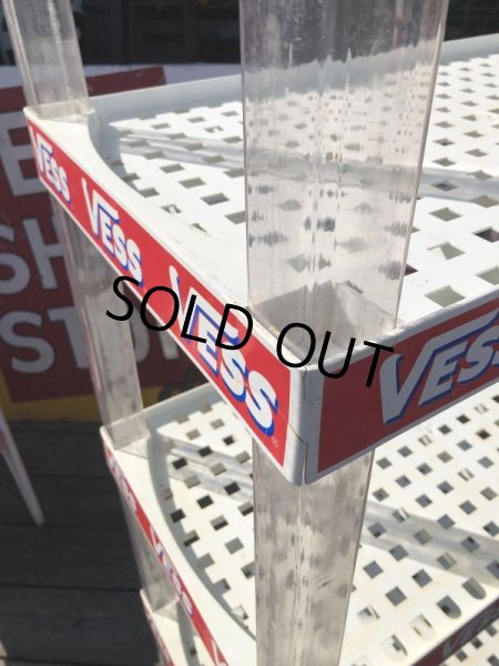 画像23: Vintage Advertising VESS Hard Plastic Store Display Shelf Rack (M500) (23)