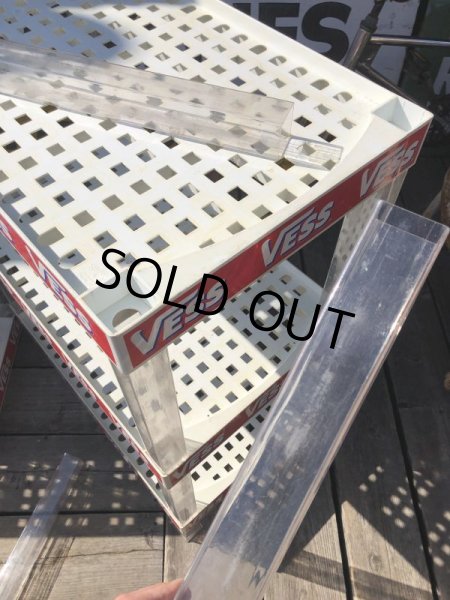 画像18: Vintage Advertising VESS Hard Plastic Store Display Shelf Rack (M500) (18)