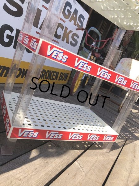 画像11: Vintage Advertising VESS Hard Plastic Store Display Shelf Rack (M500) (11)