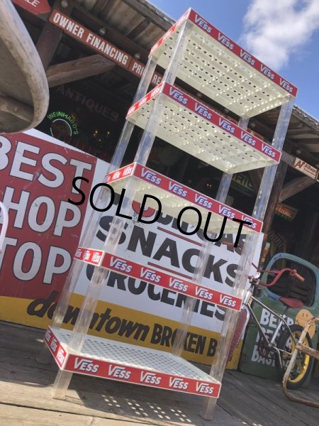 画像15: Vintage Advertising VESS Hard Plastic Store Display Shelf Rack (M500) (15)