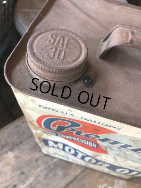 画像4: Vintage Premium Motor Oil Can 2GL (M508) (4)
