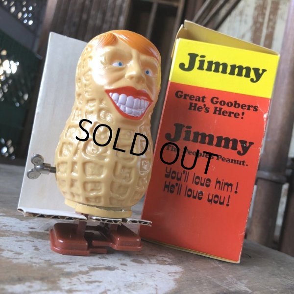 画像3: 70s Vintage Jimmy Carter Peanut wind Up Toy W/Box (M510) (3)