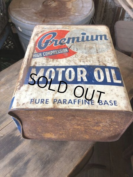 画像6: Vintage Premium Motor Oil Can 2GL (M508) (6)