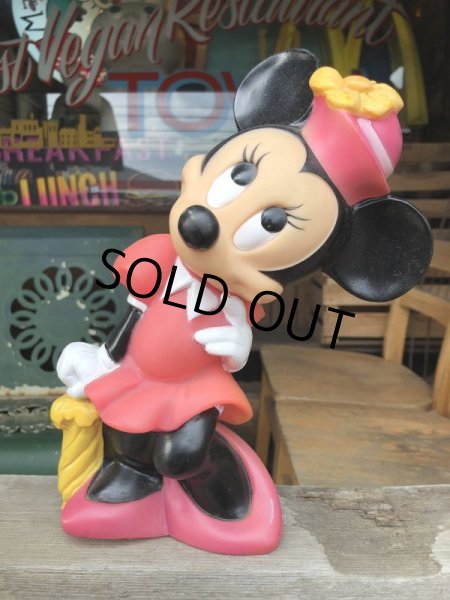 画像1: Vintage Disney Minnie Mouse Bank Doll (M503) (1)