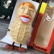 画像9: 70s Vintage Jimmy Carter Peanut wind Up Toy W/Box (M510) (9)