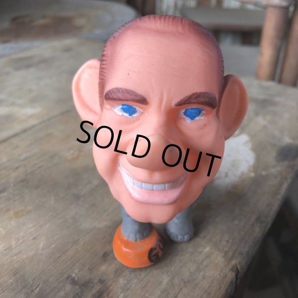 画像6: 60s Vintage Richard Nixon GOP Republican Elephant Vinyl Doll (M509) (6)