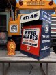 画像23: 50s Vintage Atlas Wiper Blade Service Cabinet (M517) (23)