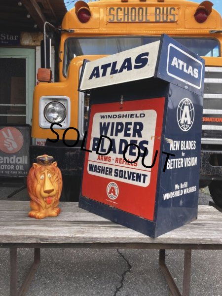 画像23: 50s Vintage Atlas Wiper Blade Service Cabinet (M517) (23)