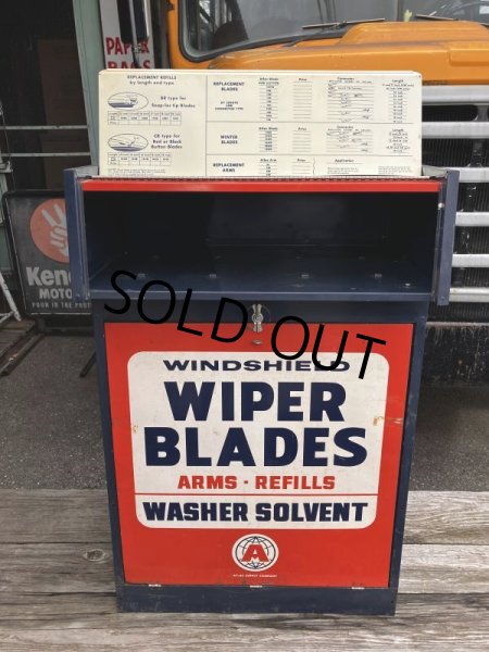 画像9: 50s Vintage Atlas Wiper Blade Service Cabinet (M517) (9)