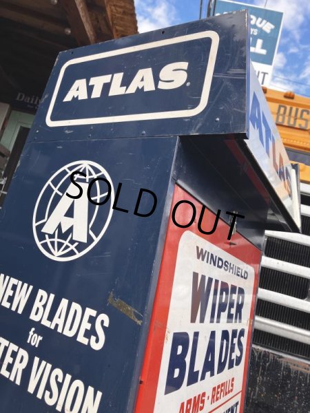 画像18: 50s Vintage Atlas Wiper Blade Service Cabinet (M517) (18)