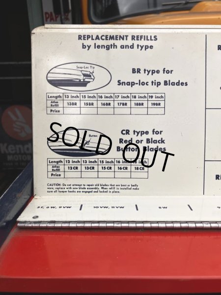 画像11: 50s Vintage Atlas Wiper Blade Service Cabinet (M517) (11)