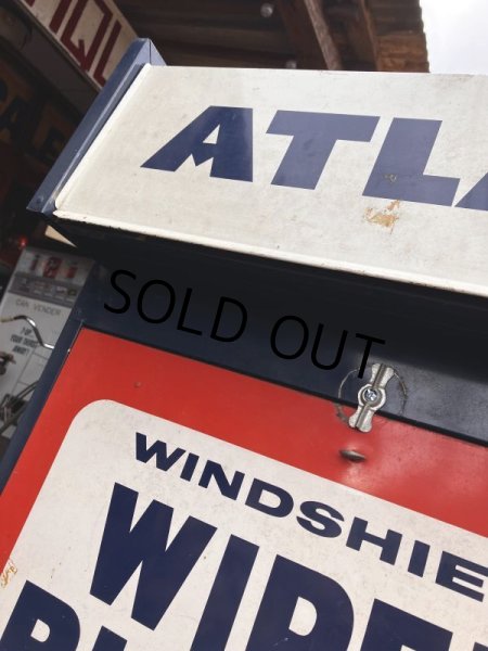 画像2: 50s Vintage Atlas Wiper Blade Service Cabinet (M517) (2)