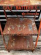 画像7: 50s Vintage Gulf Oil Batteries Service Station Store Display Rack (M518) (7)