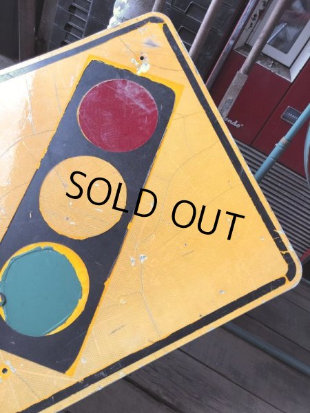 画像3: Vintage Traffic Road Sign Signal (M537) (3)