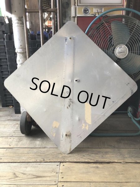 画像7: Vintage Road Sign Crosswalk (M536) (7)