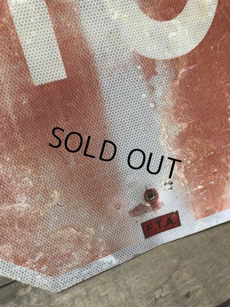 画像2: Vintage Road Sign STOP (M532) (2)