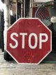 画像1: Vintage Road Sign STOP (M530) (1)