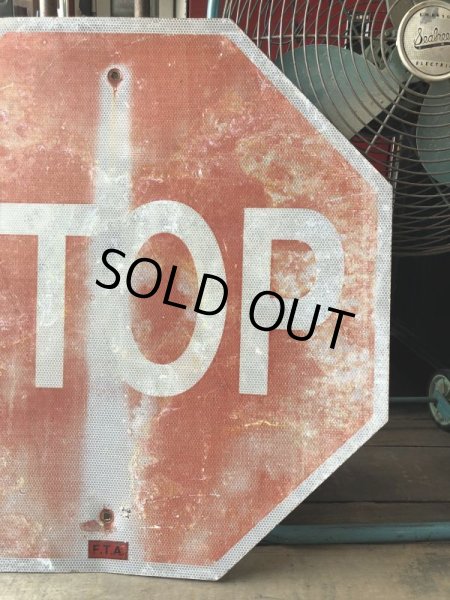 画像4: Vintage Road Sign STOP (M532) (4)