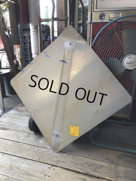 画像6: Vintage Traffic Road Sign Curve (M534) (6)