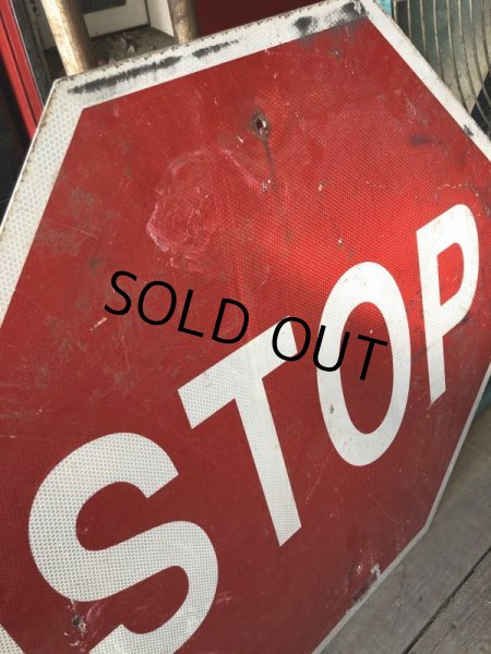 画像4: Vintage Road Sign STOP (M531) (4)