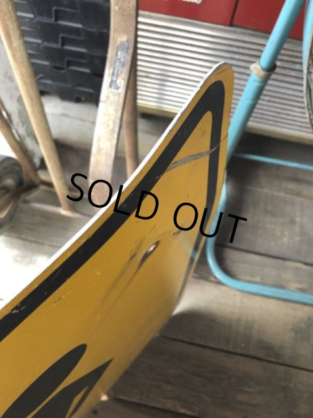 画像6: Vintage Road Sign Crosswalk (M536) (6)