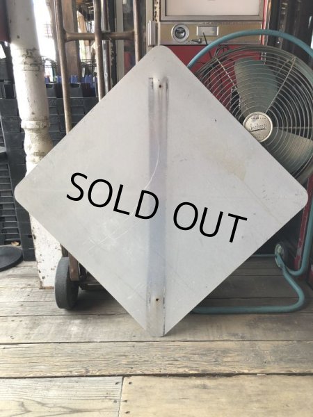 画像5: Vintage Road Sign Crosswalk (M535) (5)