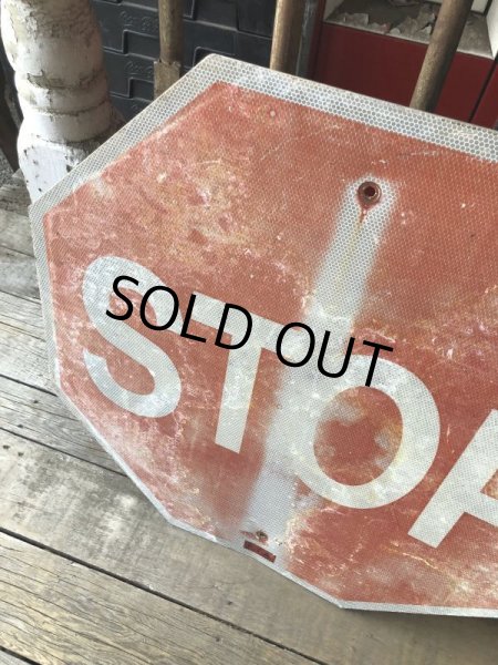 画像3: Vintage Road Sign STOP (M532) (3)