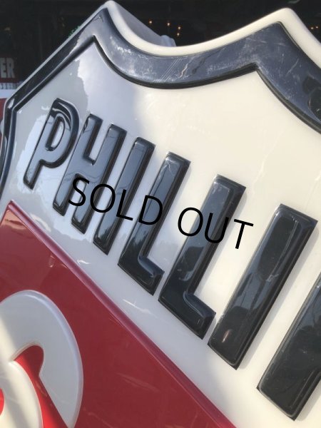 画像5: Vintage Original Phillips 66 Gas Station Lighted Sign HUGE (B539) (5)