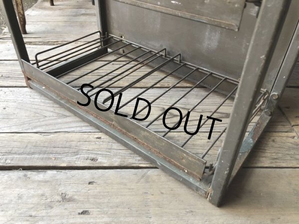 画像17: Vintage Sunoco Motor Oil Engine Protector Store Display Steel Rack (M541) (17)