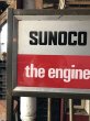 画像23: Vintage Sunoco Motor Oil Engine Protector Store Display Steel Rack (M541) (23)