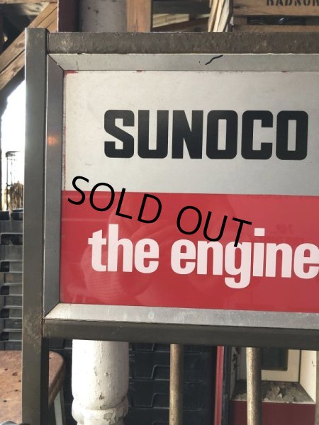 画像23: Vintage Sunoco Motor Oil Engine Protector Store Display Steel Rack (M541) (23)