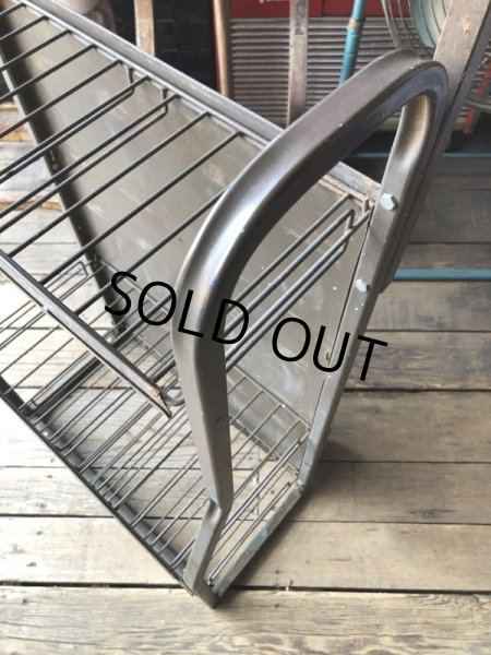 画像16: Vintage Sunoco Motor Oil Engine Protector Store Display Steel Rack (M541) (16)