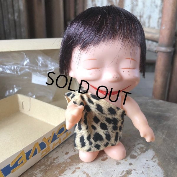 画像4: 60s Vintage Enco Japan Cave Man Ugly Brat Doll N.O.S (M542) (4)