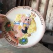 画像5: Vintage Disney 1933-1983 50th Anniversary Three Little Pigs Porcelain Plate Complate Set (M544) (5)