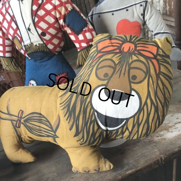 画像4: 60s Vintage Wizard of Oz Plush Pillow Dolls Set (M546) (4)