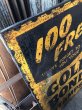 画像10: 【店舗引き取り限定】 Vintage GOLD BOND STAMPS Advertising Large Metal Store Display Sign SET (M547) (10)